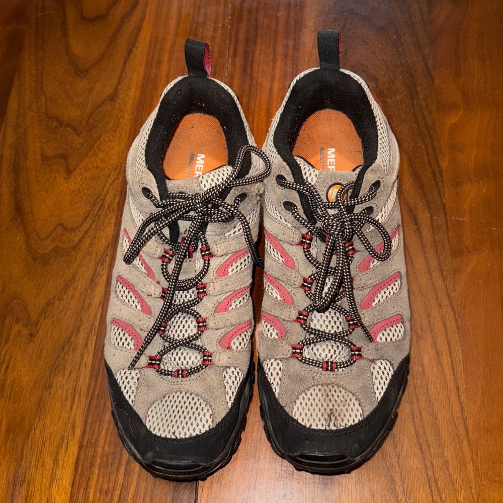 Merrell Black and Orange Trail Footwear